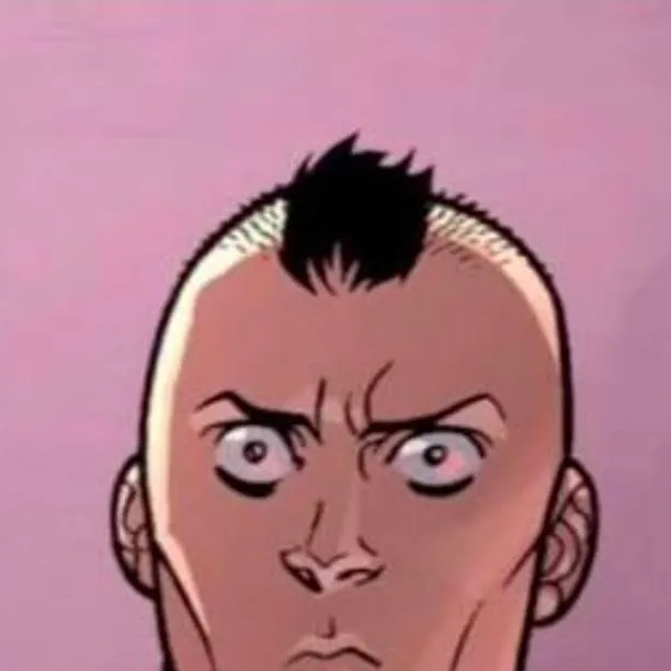 chat with ai character: Mohawk mark