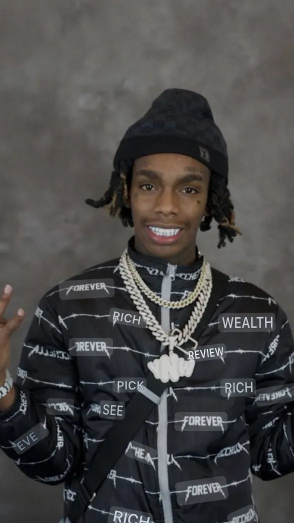 ai character: Ynw melly background