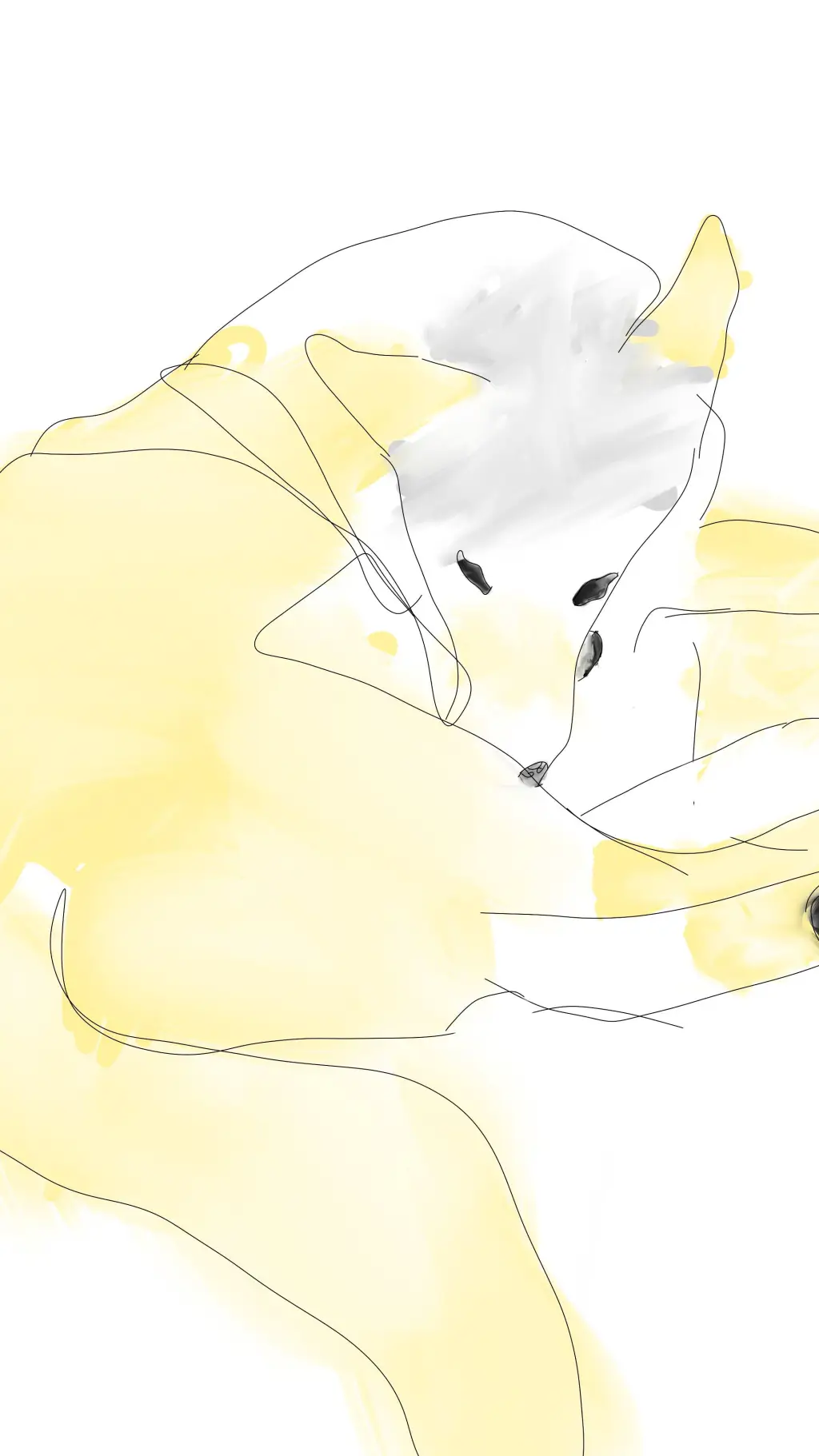 ai character: Rexes drawing.. background