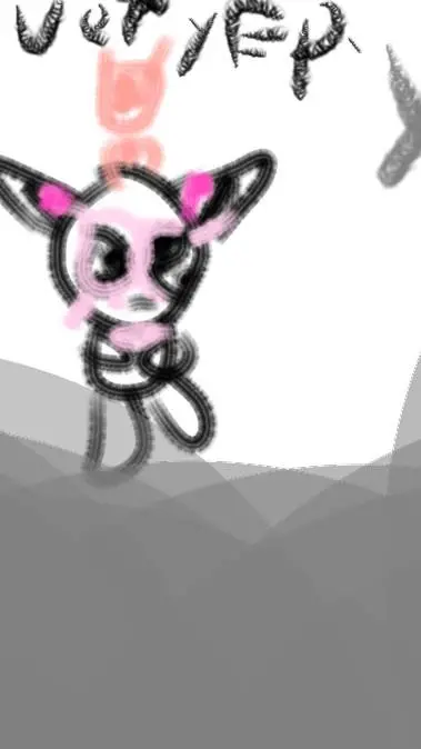 ai character: Cat!!(my friend :3 background