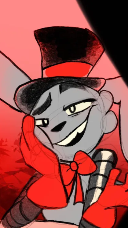 ai character: Cartoon Frankie  background