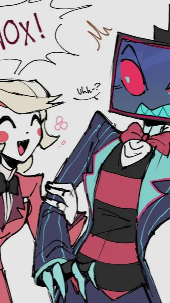 ai character: Vox x charlie background