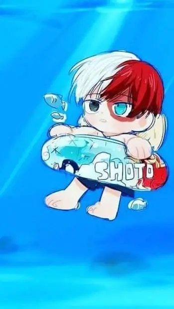 ai character: Pool Party «Shoto» background