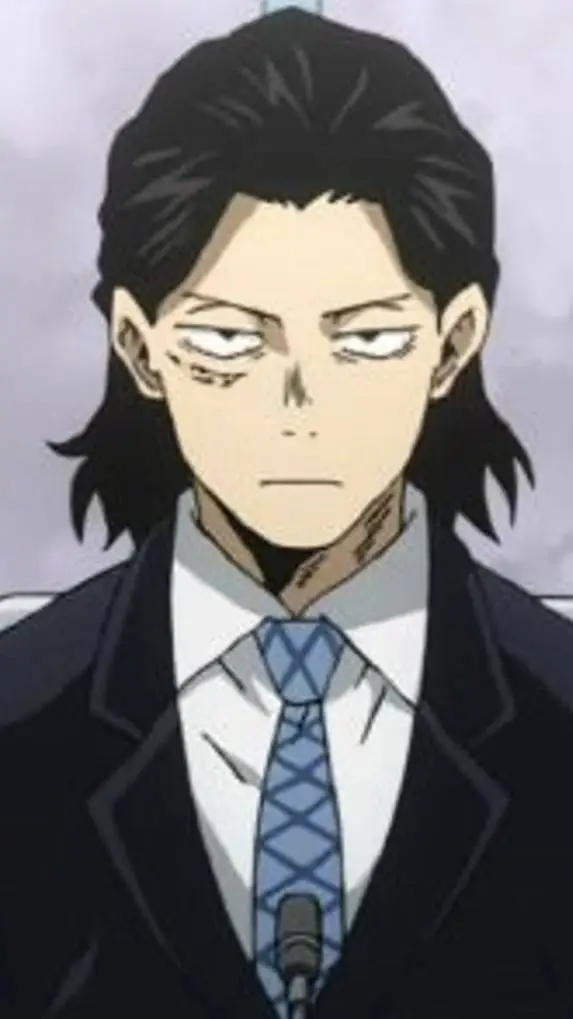 ai character: Aizawa on ur shirt background