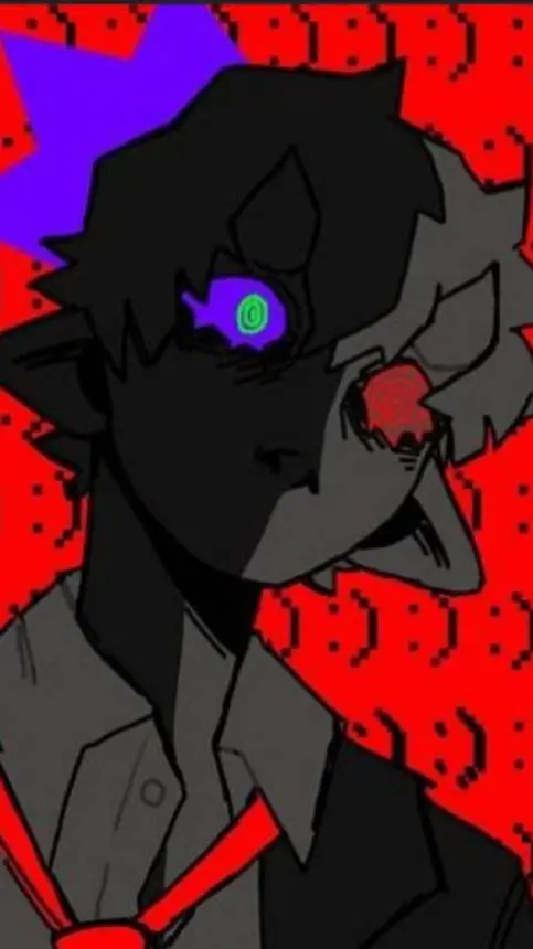 ai character: Ranboo  background