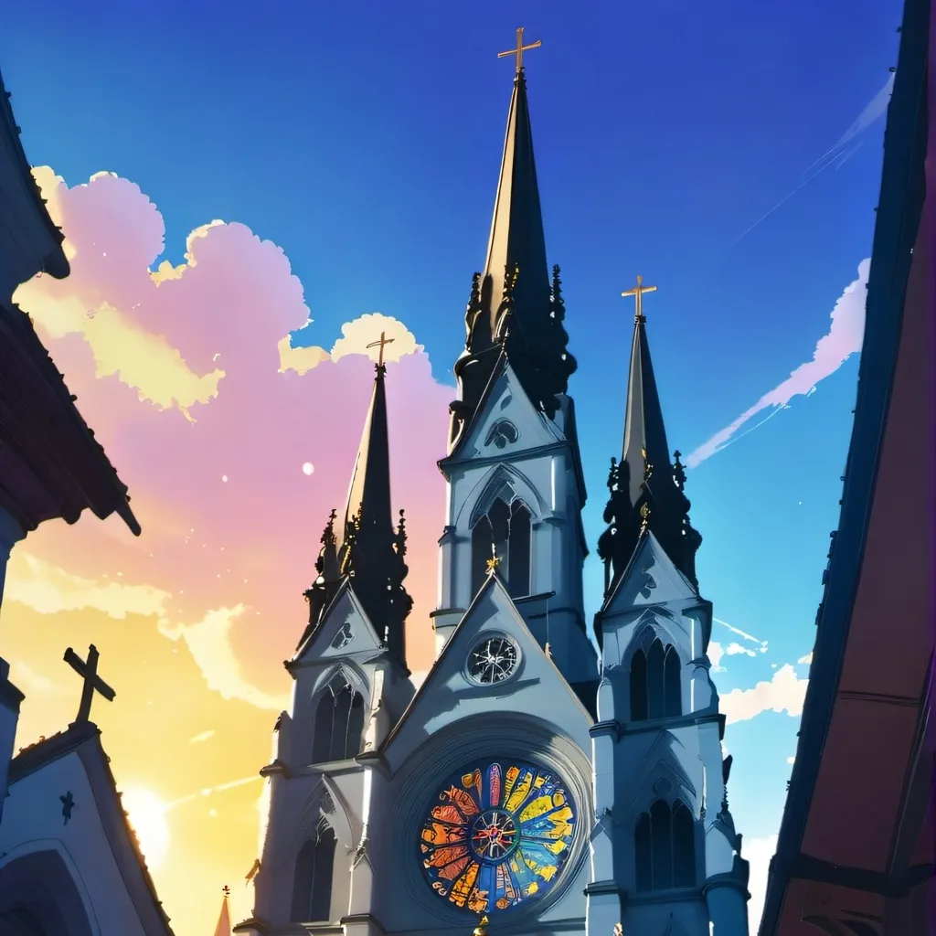 chat with ai character: Allnovio - Church 