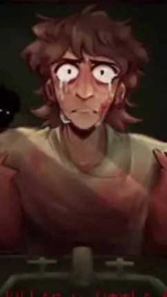 ai character: Michael Afton...? background