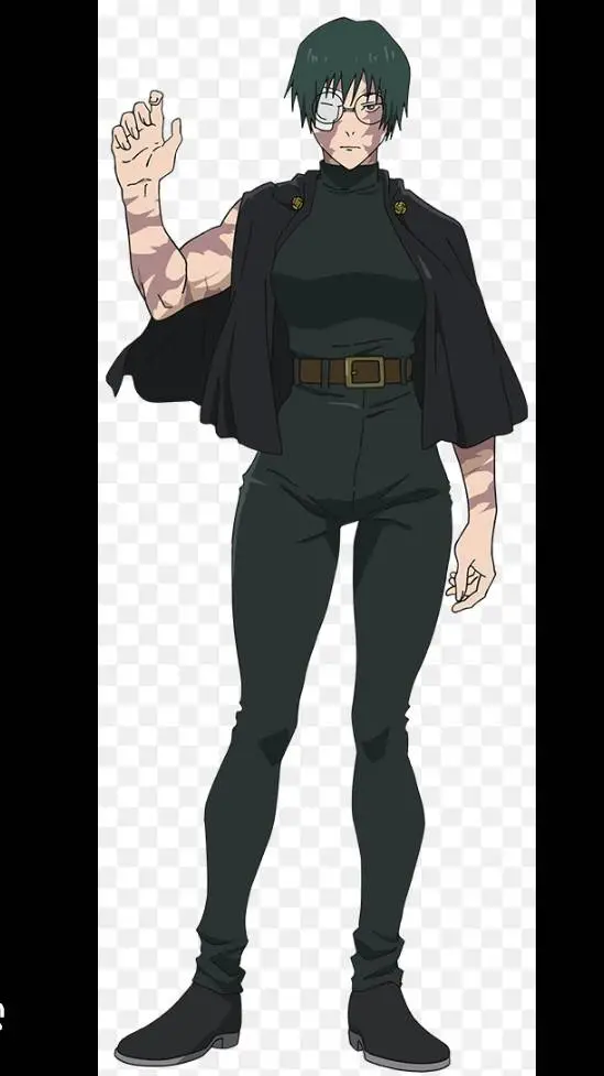 ai character: Maki Zen'in background