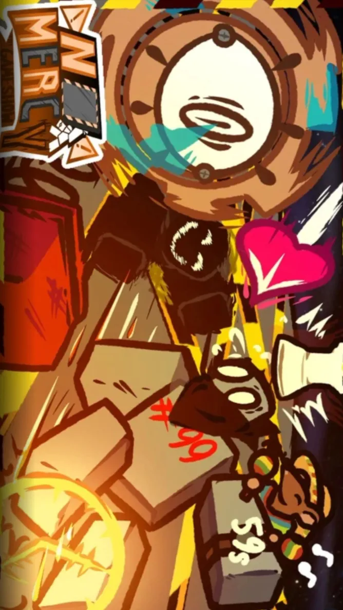 ai character: No Mercy background