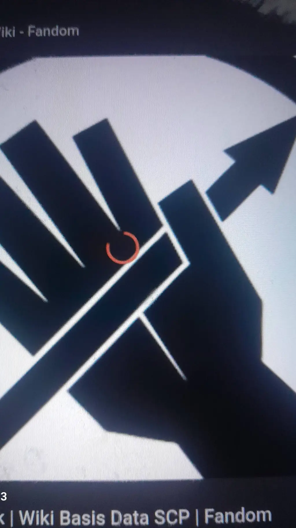 ai character: the red right hand background