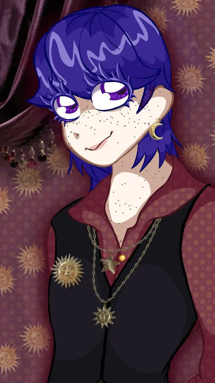 ai character: Son Elysian background