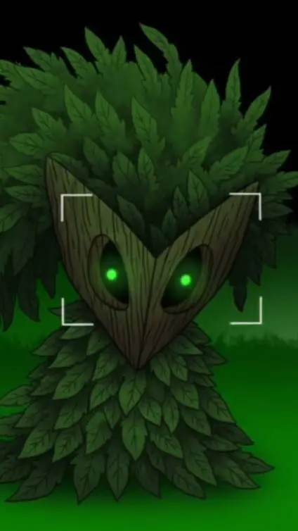 ai character: The forest dweller background