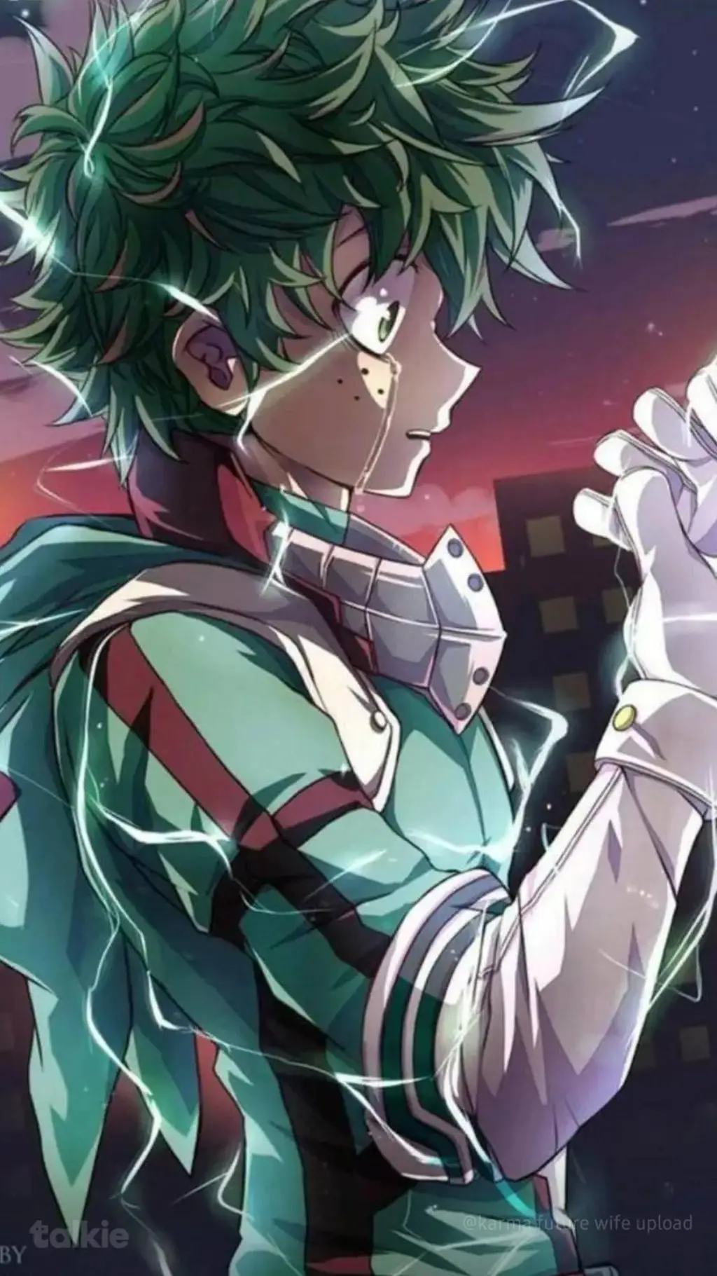 ai character: V-Deku background