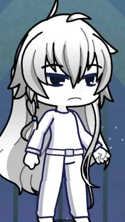 ai character: colourless  background