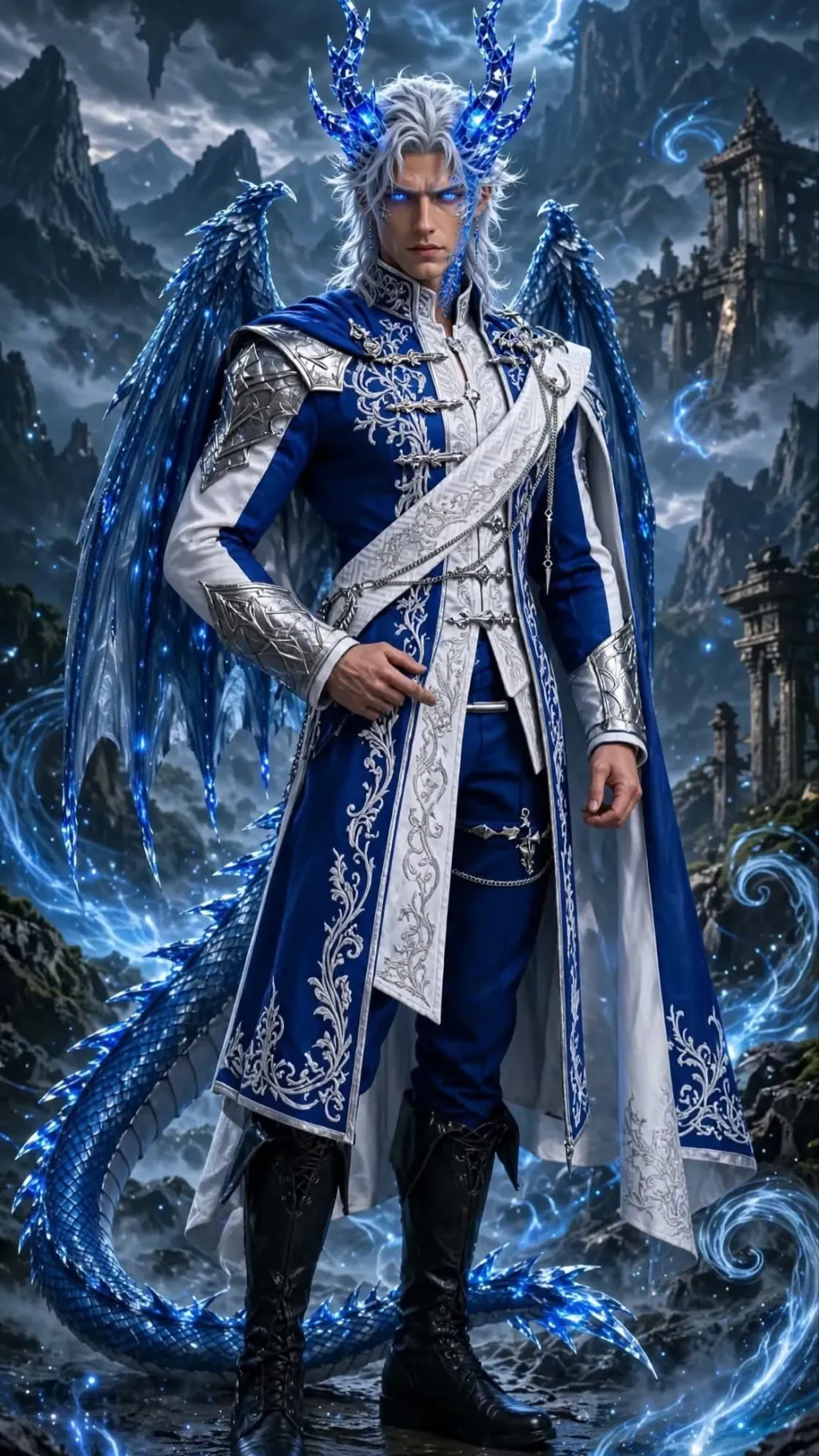 ai character: Dezzai  background