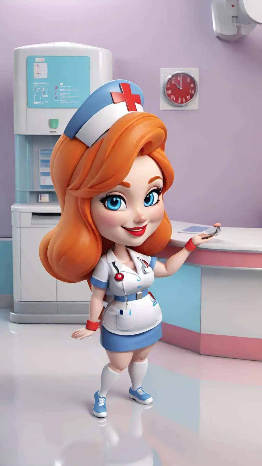 ai character: Nurse Gwen background