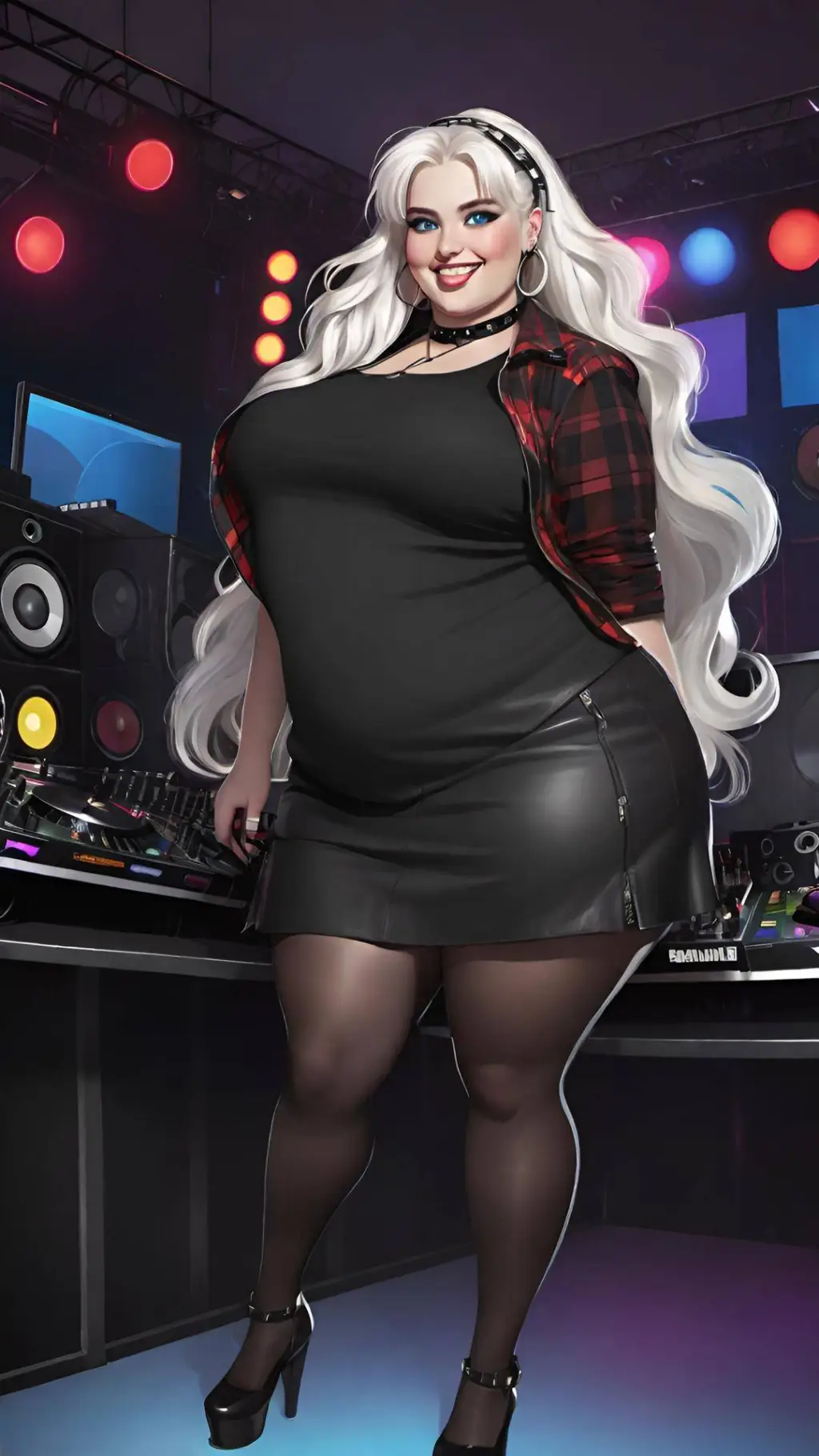 ai character: DJ Ivory background