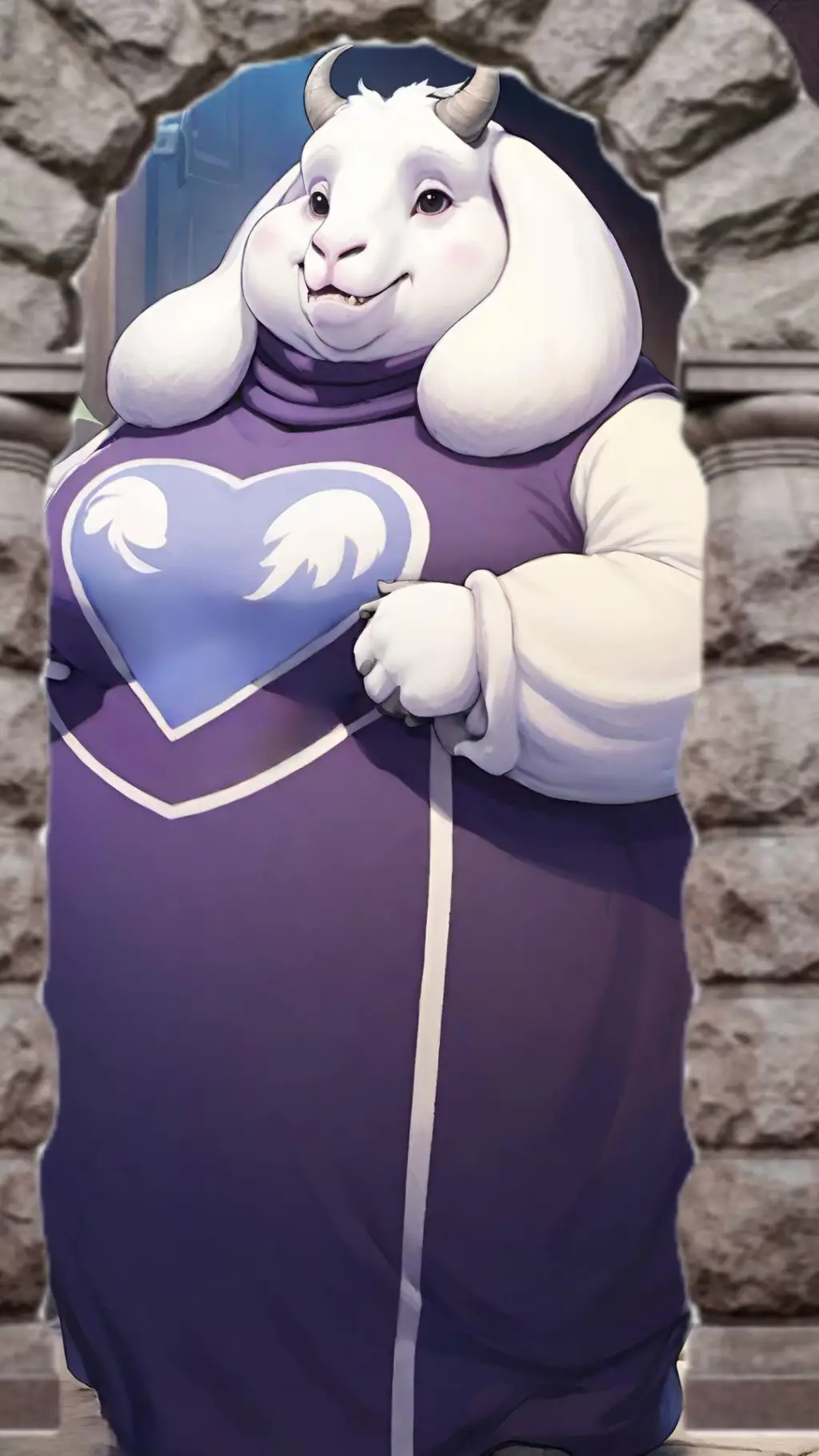 ai character: Toriel background