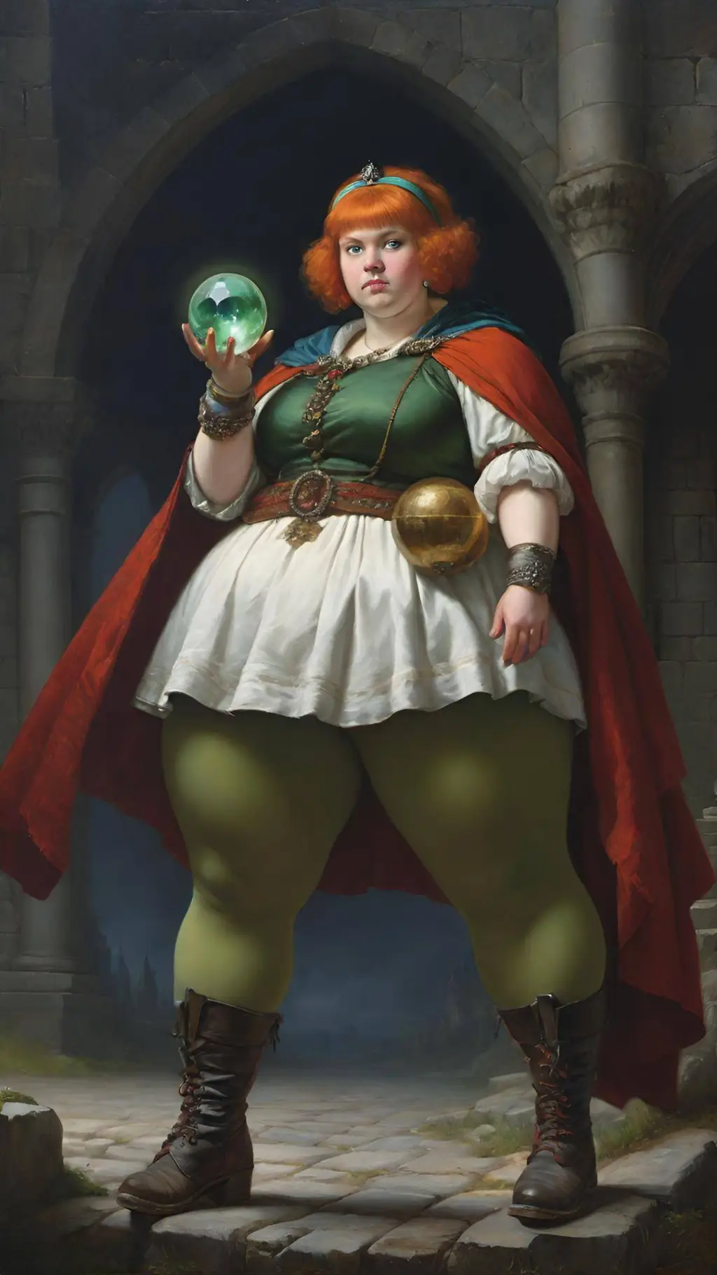 ai character: Cassandra Returns background