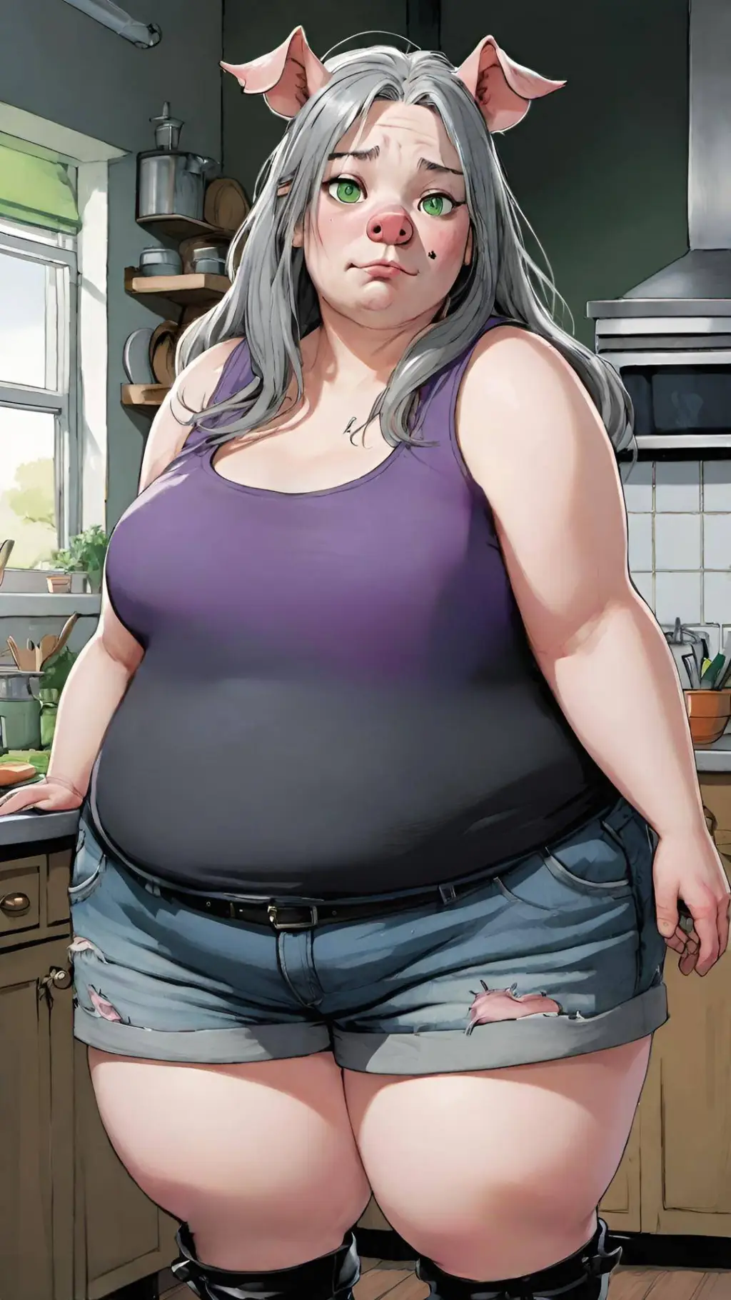 ai character: Wilhelmina background
