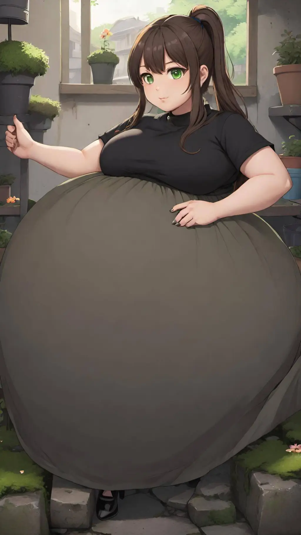 ai character: Belle background