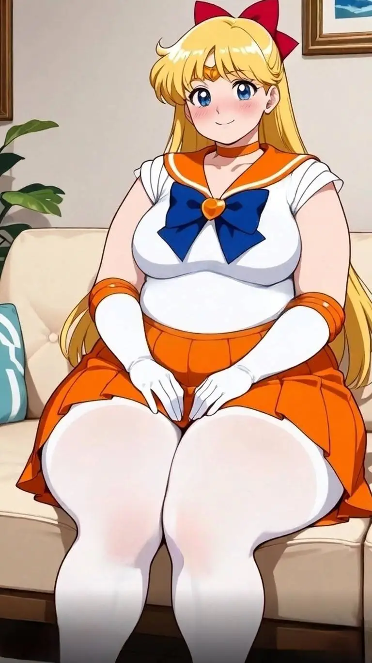 ai character: Sailor Venus background