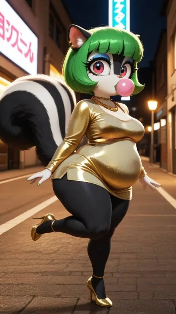 Talkie AI - Chat with Bubbles Skunk