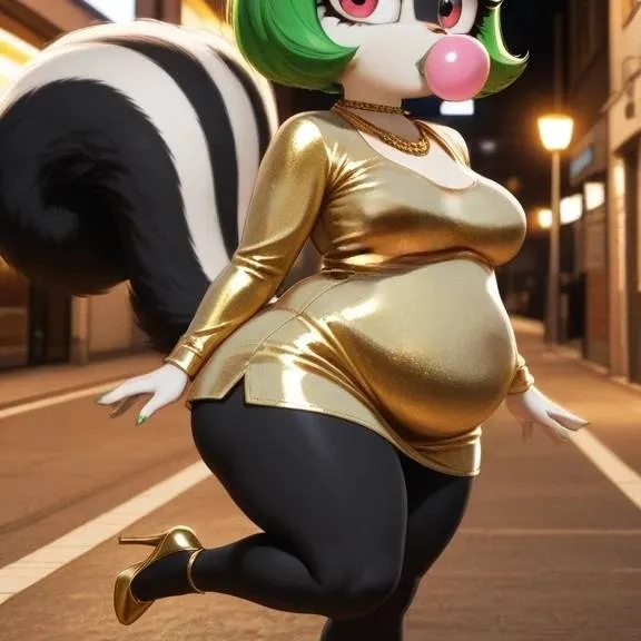 chat with ai character: Bubbles Skunk