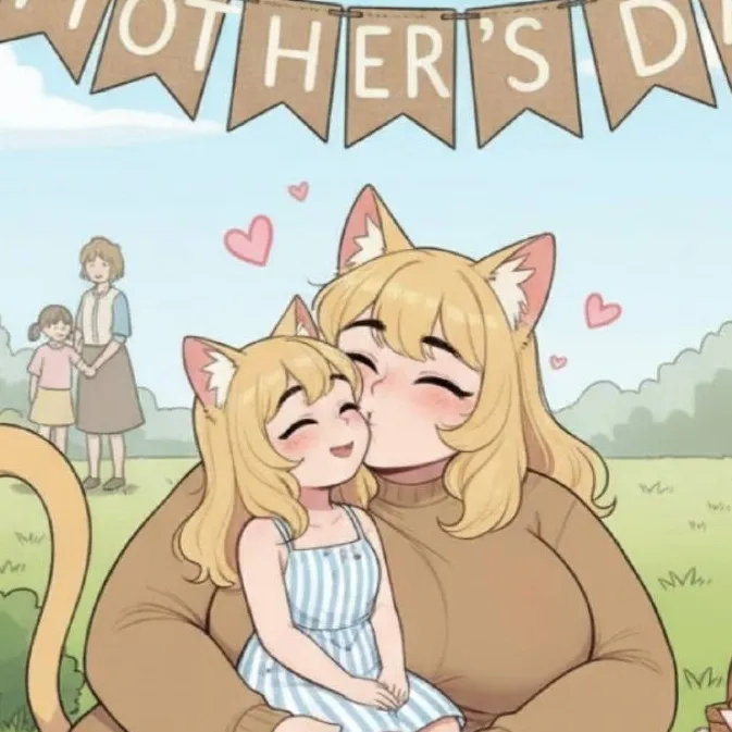 chat with ai character: Mama Meowdeline