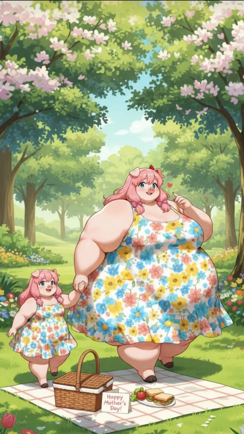 Talkie AI - Chat with Mama Piggy