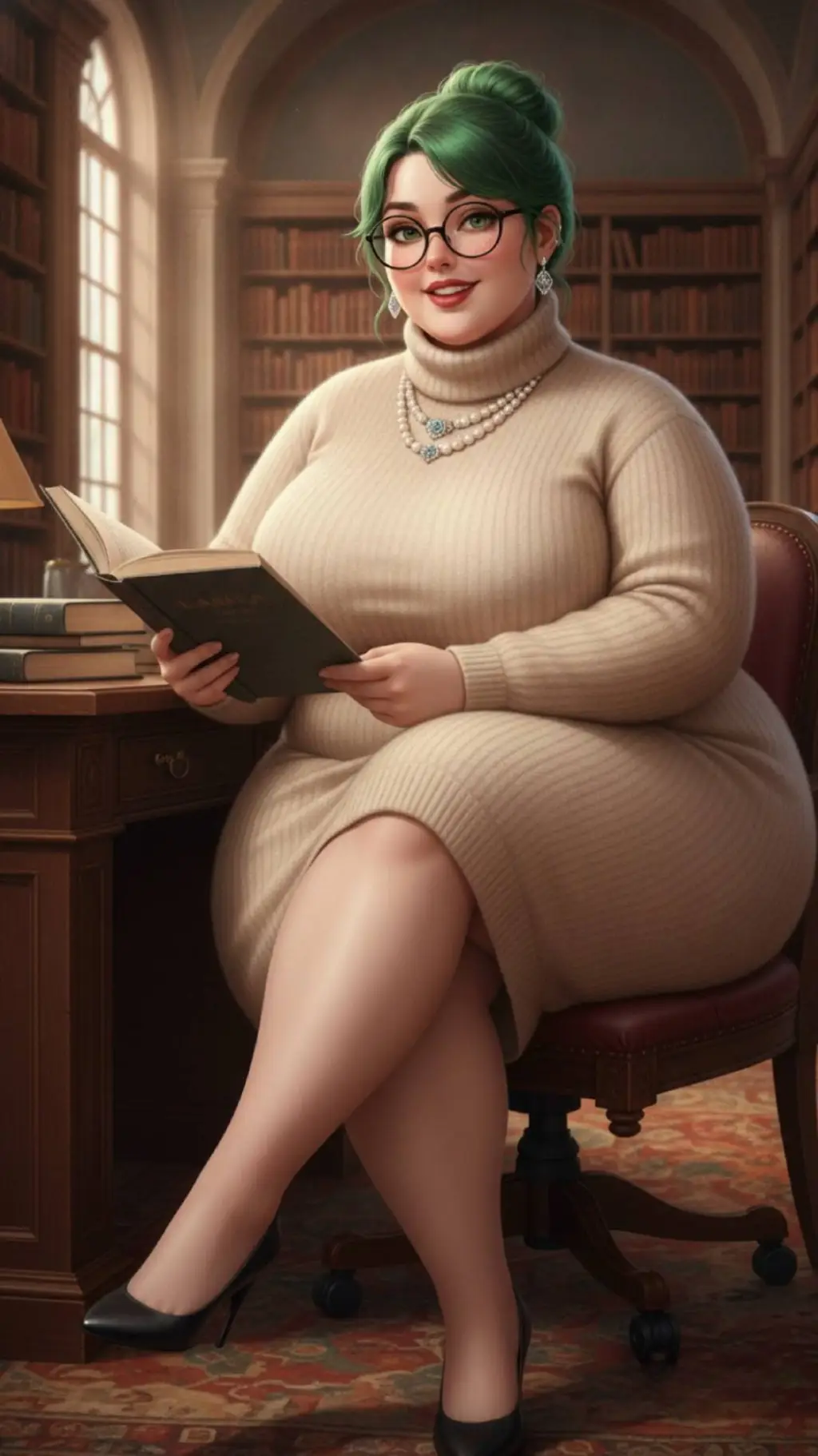 Talkie AI - Chat with Librarian Julie