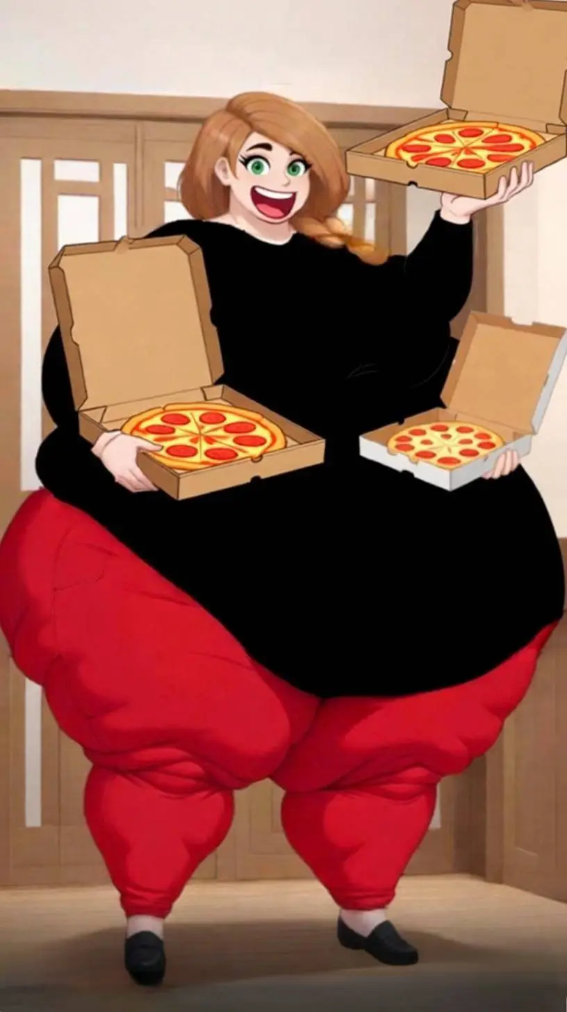 ai character: 🍕 Anita Slice 🍕 background