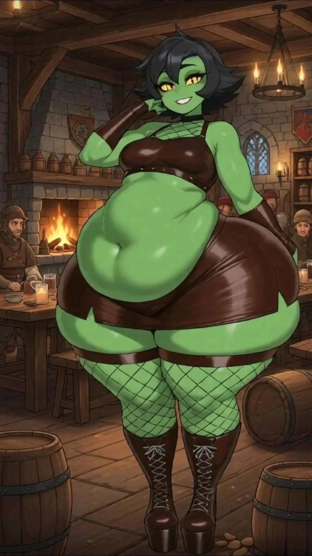 ai character: Nimble Belly  background