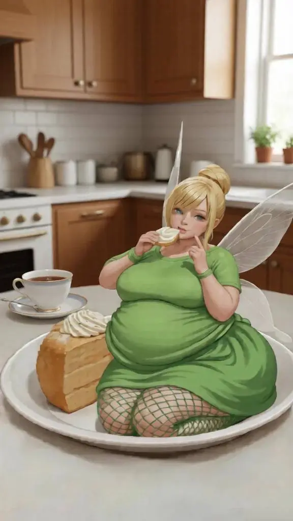 ai character: Tinkerbell background