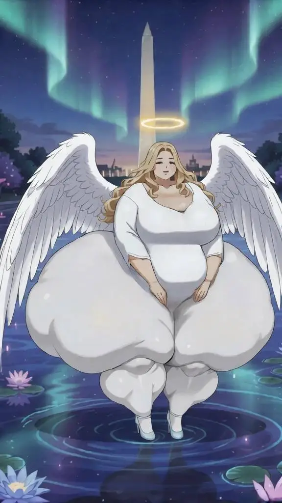 ai character: Angela  background