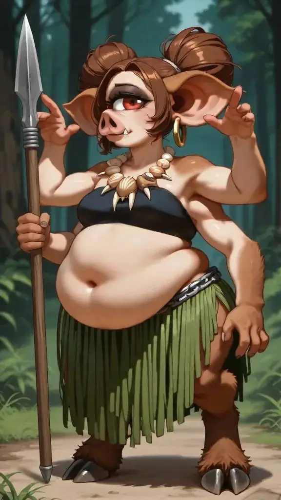 ai character: Sadie Satyr background