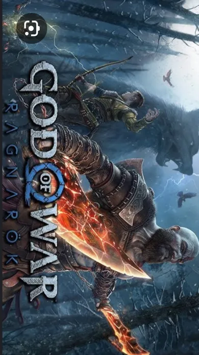 ai character: GoW Ragnarök background