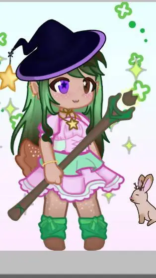 ai character: ★ lunar ★ background