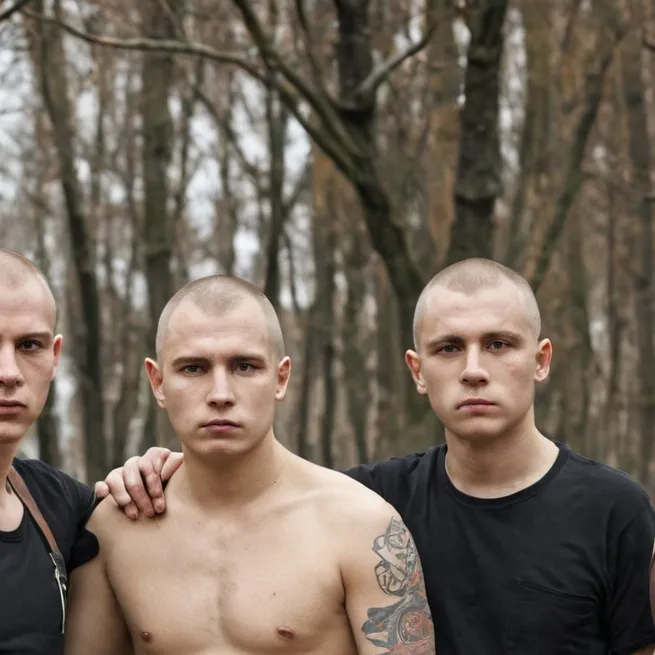 chat with ai character: ⚡⚡skinhead crew🇷🇺