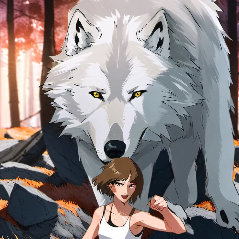 chat with ai character: Princess mononoke
