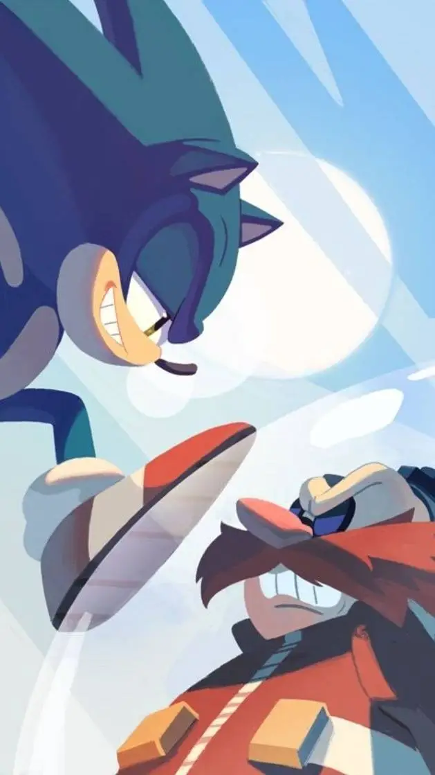 ai character: Sonic Vs. Eggman background