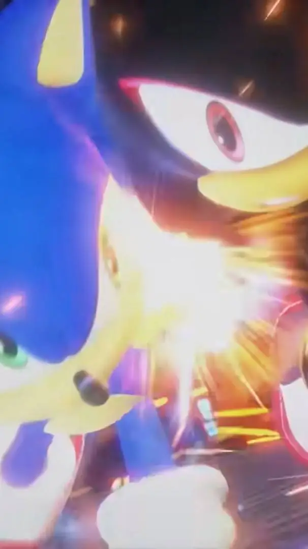 ai character: Sonic X Shadow gen background