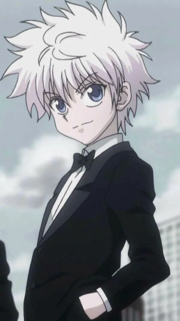 ai character: Killua zoldyck background