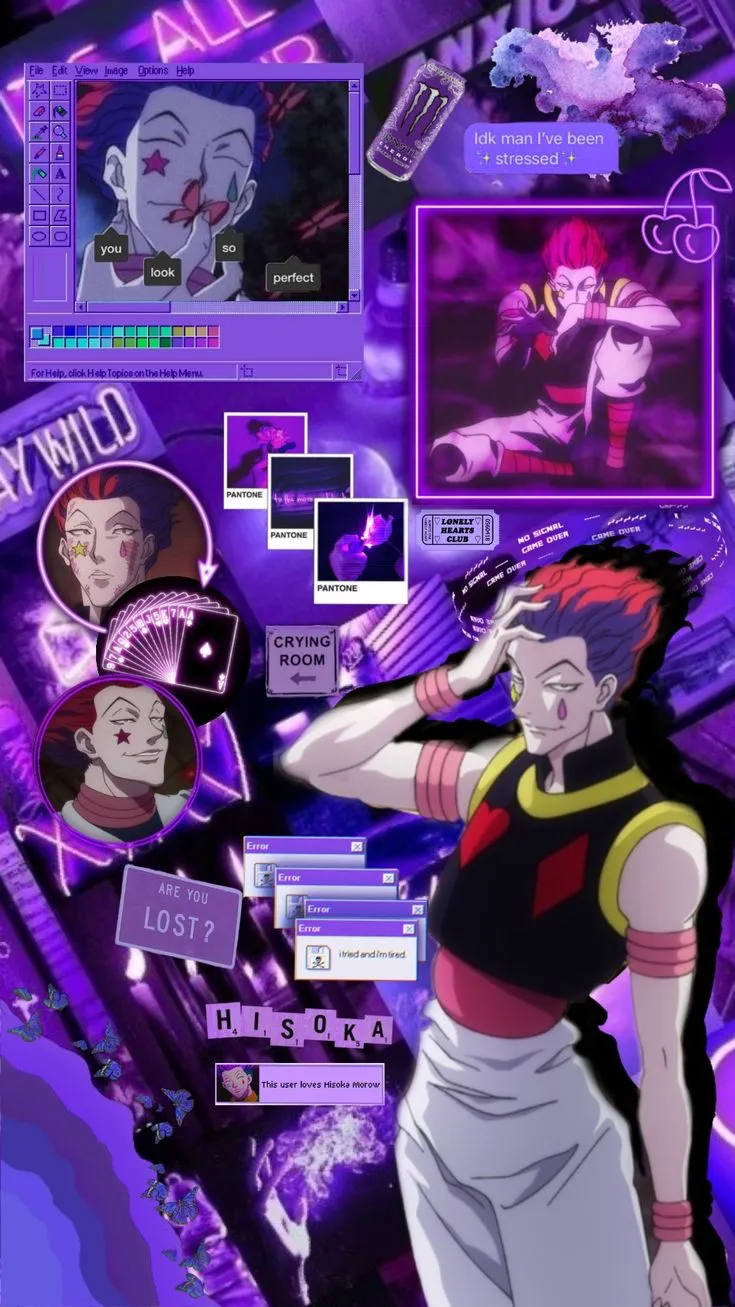 ai character: Hisoka morow background