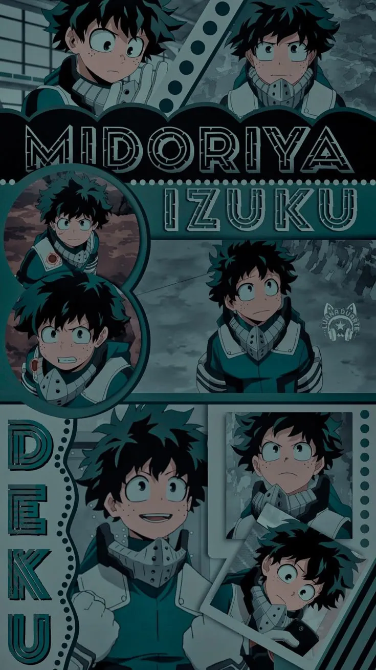 ai character: Izuku midoriya  background