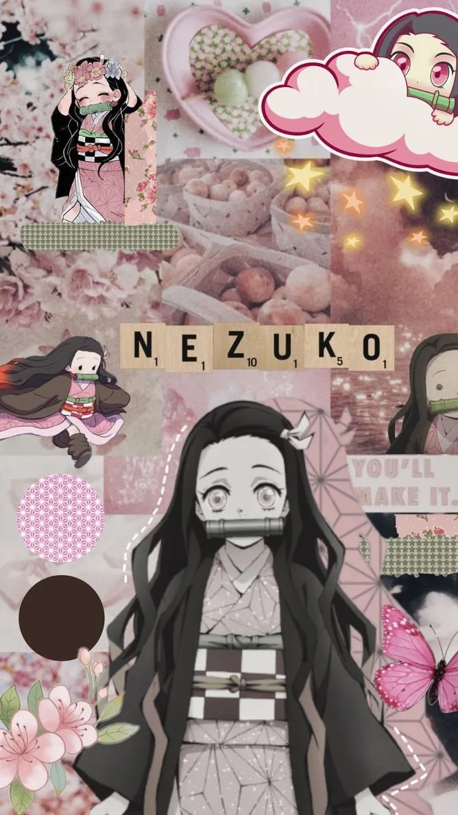 ai character: Nezuko kamado background
