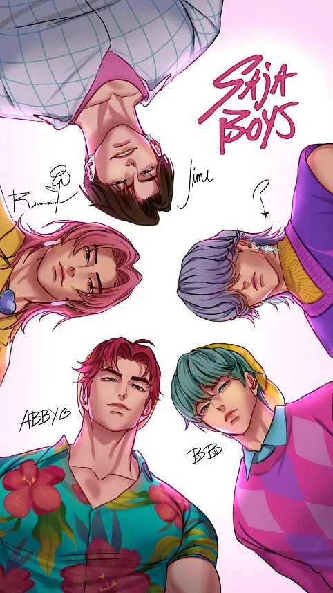 ai character: Saja boys 2 background
