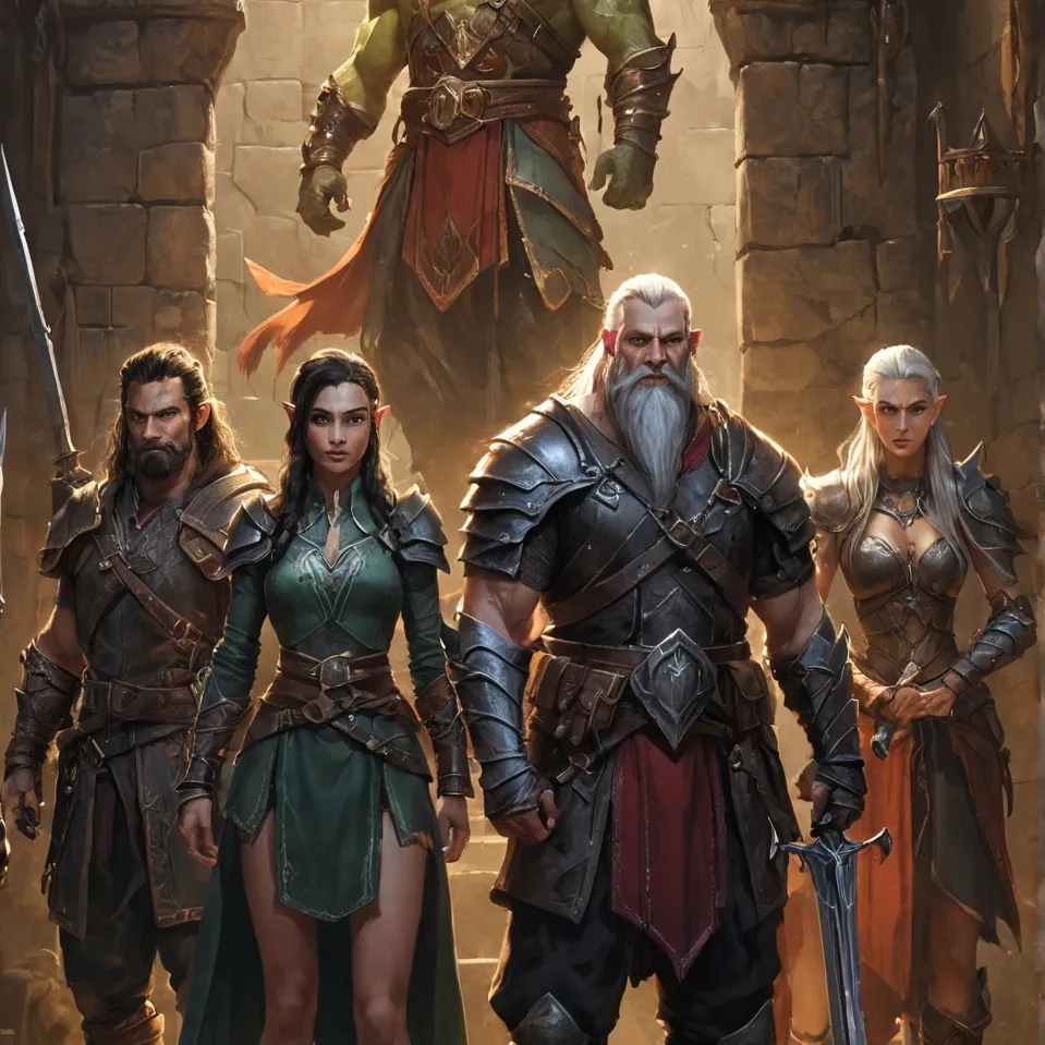 chat with ai character: The Heroes (RPG)