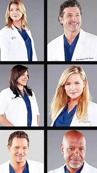 ai character: Grey's Anatomy  background