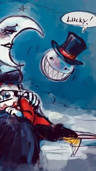 ai character: !?Chibi Caine!? background